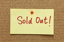 sold out sign