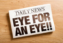 Newspaper front page