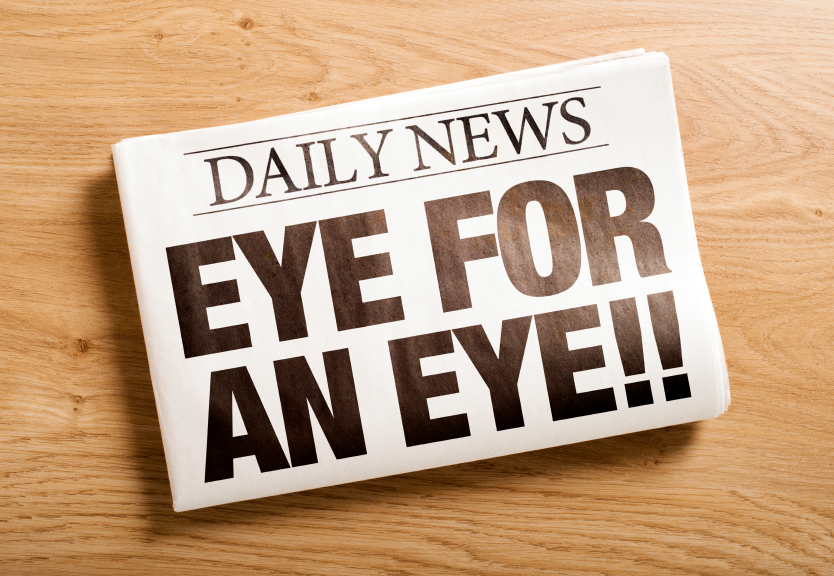Newspaper front page