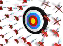 Arrows missing target