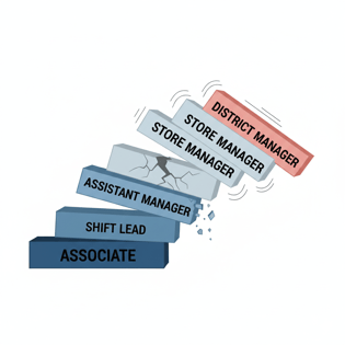 crumbling retail store framework for management