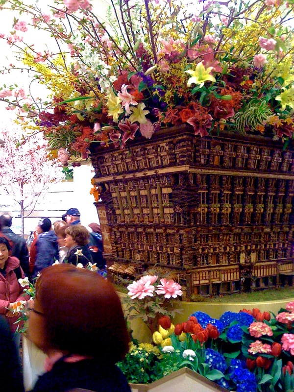 macys flower show decoration