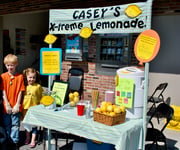 Lemonade Day stand