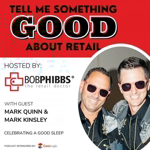 Mark Kinsley and Mark Quinn Celebrate a Good Sleep
