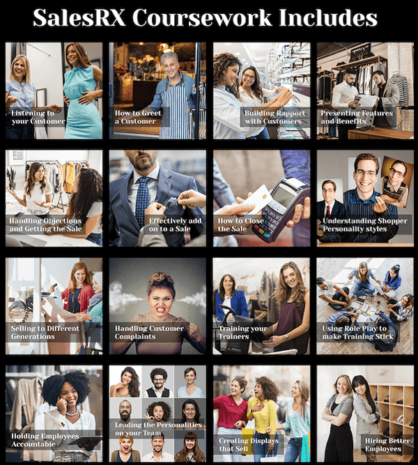 SalesRX all tiles Insta just top line words