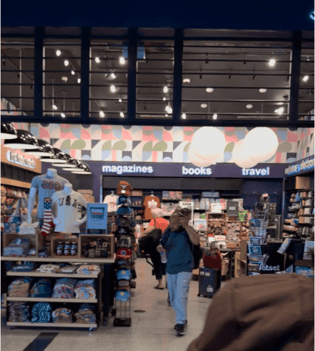 high ceiling retail example