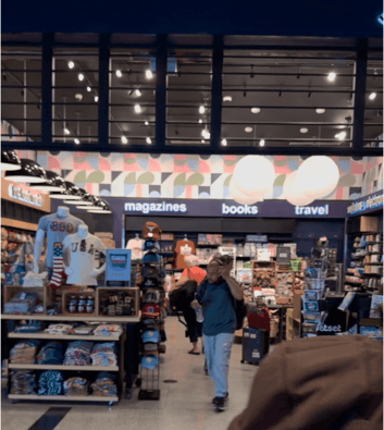 high ceiling retail example