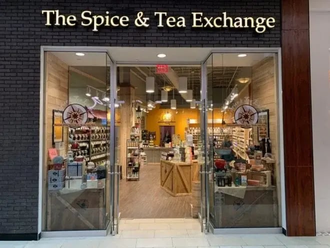 Spice and tea store front