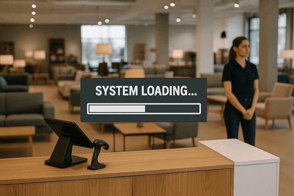 system loading in a retail store
