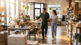 Clean retail store