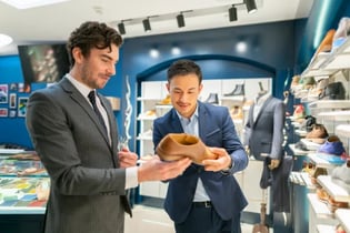 luxury men's sales