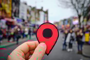 location pin