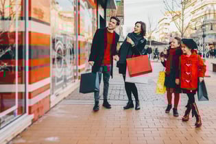 Family shopping