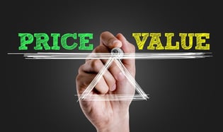 price versus value