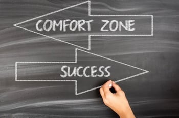 Comfort Zone This Way, Success That Way