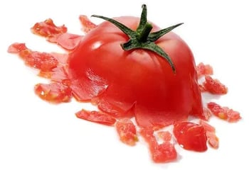 Smashed tomato