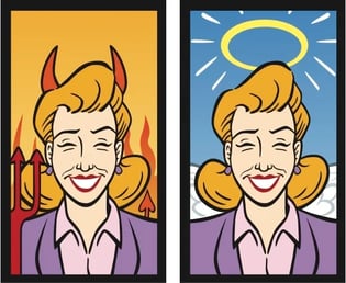 angel and devil