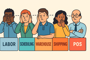 labor scheduling pos warehouse not communicating