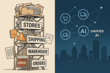 old way of supply chain versus agentic AI