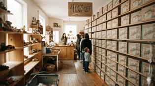 Toy store overbought