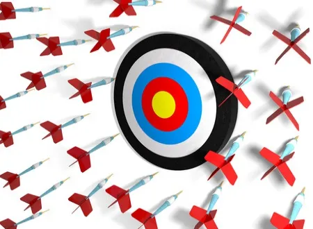 Arrows missing target