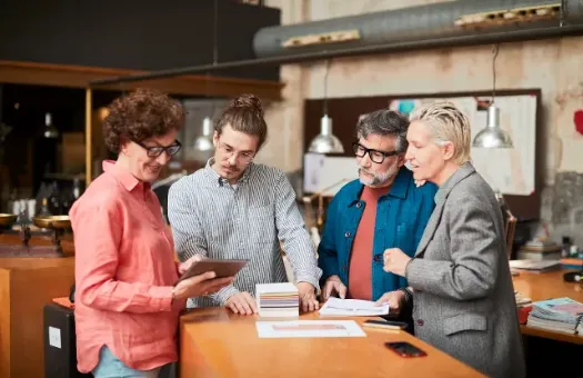 Profitable employee meeting