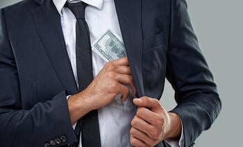 Cash in pocket